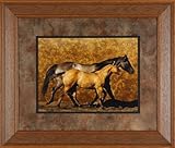 Mother & Son Robert Dawson 28x24 Gallery Quality Framed Art Print Western Cowboy Horse Photography