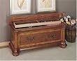 Wilmington Cherry & Burl Cedar Chest By Powell Furniture