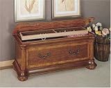 Wilmington Cherry & Burl Cedar Chest By Powell Furniture