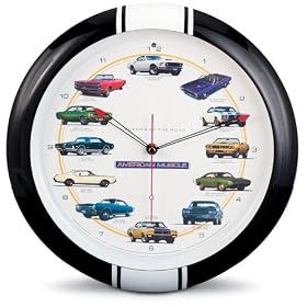 AMERICAN MUSCLE CAR WALL CLOCK by Belkin