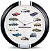 American Muscle Car Clock