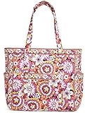 UPC 886003303559 product image for Vera Bradley Luggage Women's Get Carried Away Tote Pixie Blooms Tote | upcitemdb.com