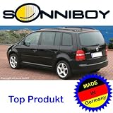 Zoom Produkt-Bild: VW Touran ab 2003 Sonnenschutz - Sichtschutz - Scheiben Verdunklung - T&ouml;nung ohne Folie pa&szlig;genau 0078186