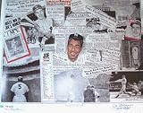 Joe Dimaggio Autographed Limited Edition 26 x 32 Lithograph with YANKEE CLIPPER Inscription (Un