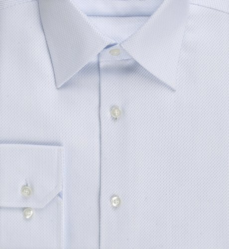 Easy Iron Pure Cotton Long Sleeve Sateen Twill Shirt