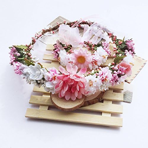In Sunshine (Tm) New Hot Hair Accessories Shooting Holiday Wreath Rattan Essential Bride Bridesmaid Child Dummy Head Flower Headdress Wedding Bracelet Garland and Wristband