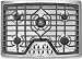 Electrolux : EW30GC60IS 30in Gas Cooktop, 5 Sealed Burners, Min-2-Max Burner, Continuous Grates