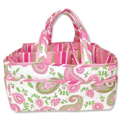 Storage Caddy- Paisley Park Twill W/Paisley Park Stripe Twill Lining And Trim; 13