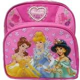 Disney Princess 10 Mini Backpack Featuring Princess Jasmine, Cinderella, and Beauty