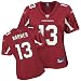 Kurt Warner Red Reebok Premier Arizona Cardinals Women's Jersey - Small