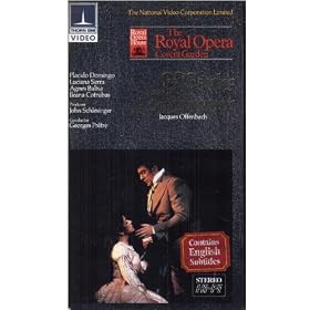 Les Contes d'Hoffmann Jacques Offenbach [VHS] The Royal Opera Covent Garden Thorn EMI Video