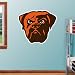 Cleveland Browns Logo Vinyl Wall Graphic Decal Sticker Poster