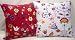 Two (A Pair) Mix & Match Canvas Cotton Cushion Pillow Cover 19