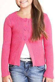 Pure Cotton Plain Ribbed Cardigan [T74-2587Y-S]