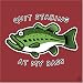 Fishing T-shirt 'Quit Staring At My Bass'