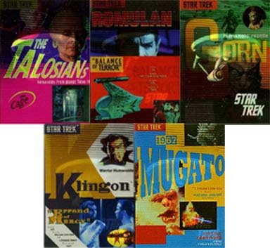 3D Lenticular Star Trek - The Original Series Set of 5 - Postcards
