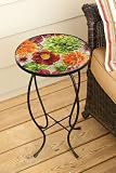 Summer Splash Round Glass Table