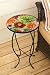 Summer Splash Round Glass Table