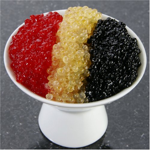 Whitefish Caviar Sampler 10.5 oz - Golden, Black & Red by Golden Whitefish Roe
