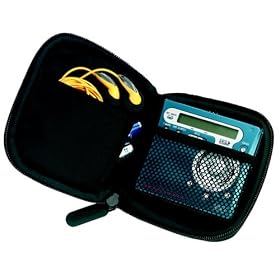 Case Logic MP3 & Minidisc Player Case Black/Silver Neoprene