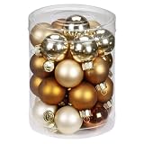 Inge-glas 1552D001 Kugel 30 mm, 28 St&uuml;ck/Dose, Christmas Cookies Mix