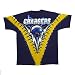 San Diego Chargers Logo V Tie Dye T-shirt