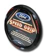 Plasticolor 6390 Ford Racing Style Premium Speed Grip Steering Wheel Cover