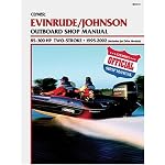 Clymer Evinrude/Johnson: 2-Stroke Outboard Shop Manual : 85-300 1995-2002 (Includes Jet Drive Models) (Clymer Marine Repair) book cover