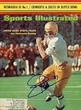 Joe Theismann Autographed/Hand Signed Sports Illustrated January 11, 1971
