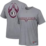 Nike Florida State Seminoles (FSU) Ash 2008 Team Issue T-shirt