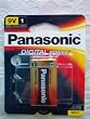 Panasonic Digital Power Alkaline Battery, 9V, 1 Each