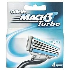 Gillette MACH3 Turbo Systemklingen 4er