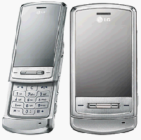 LG Shine KE970 Tri Band GSM Cell Phone (Unlocked) silver