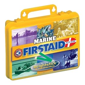Total Resources International 71-Piece Marine First Aid Kit in Yellow Plastic Case