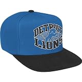 Reebok Detroit Lions High Crown Snap Back Hat Adjustable