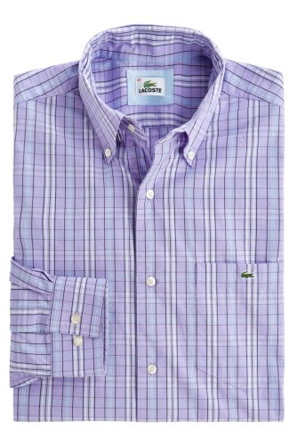 Long Sleeve Poplin Check Shirt