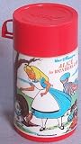  : Alice in Wonderland Plastic Thermos - Vintage