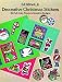 Book Decorative Christmas Stickers: 88 Full-Color Pressure-Sensitive Designs