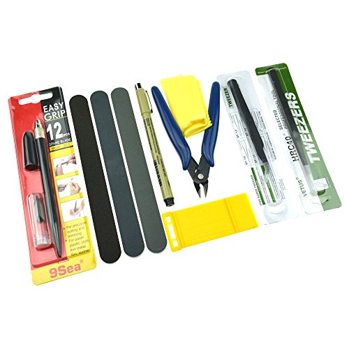 Modeler basic craft tools kit for gundam car model building