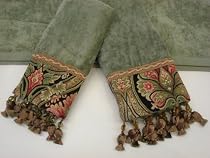 Decorative Towel 3-pc Set Art Noveau by Sherry Kline