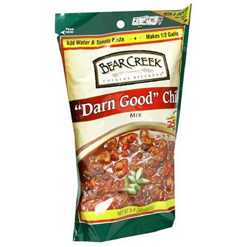 Bear Creek Country Kitchens Darn Good Chili Mix, 9.8-ounce Bags (Pack of 6) by Gourmet Goodies