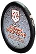 Dodge Diamond Plate Grip Style Steering Wheel Cover