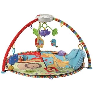 Save on Fisher-Price's Luv U Zoo Deluxe Musical Mobile Gym