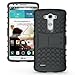 Exact LG G3 Case [TANK Series] - Tough Rugged Dual Layer Protective Case with Built-in Stand for LG G3 Black
