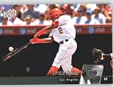 2010 Upper Deck Baseball Card # 262 Erick Aybar - Los Angeles Angels - MLB Trading Card Shipped In Protective Screwdown Display Case!