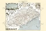Art Poster, Herault - 27.5 x 18.75