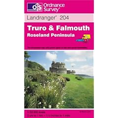 Truro and Falmouth, Roseland Peninsula (Landranger Maps)