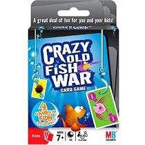 Hasbro Games NCF OLD FISH CRAZY WAR CARD GAME