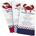DII Coastal Print Recipe Towel, Set of 3