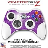 Stardust Purple Skin by WraptorSkinz TM fits XBOX 360 Wireless Controller (CONTROLLER NOT INCLUDED)